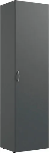 Xora Mehrzweckschrank, Graphit, 1 Fach - Bürostühle - Hochwertiger Mehrzweckschrank aus Holzwerkstoff, stehend, mit BQ-Zertifizierung, ideal für Waschküche oder Büro, Made in Germany.