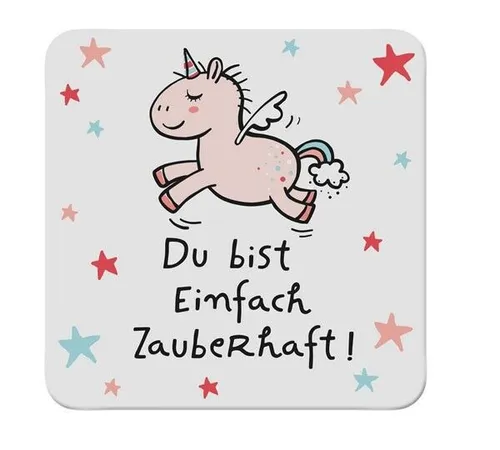 Glasuntersetzer & Bierdeckel Weiß von Sheepworld