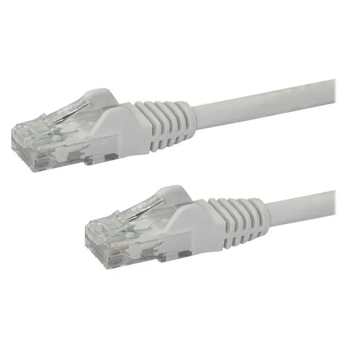 StarTech 0.5M WHITE CAT6 PATCH CABLE (UTP, CAT6, 0.50 m) (N6PATC50CMWH)