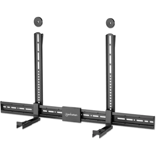 Manhattan Soundbar Mount Universal - TV-Ständer & -Wandhalterungen, universelle Montage für Soundbars bis 15kg, flexibel einstellbar für optimale Positionierung über oder unter dem TV.