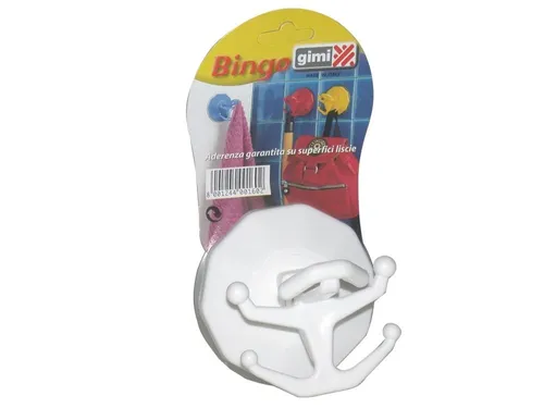 Kleiderhaken Marke Gimi Modell bingo Weiß Kunststoff