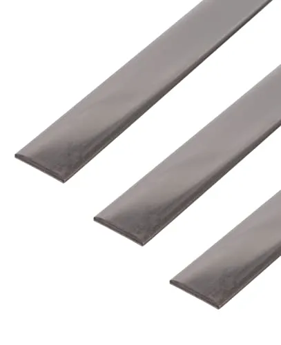 Alberts 499082 Flachstange | Edelstahl | 1000 x 15 x 2 mm | 3er Set