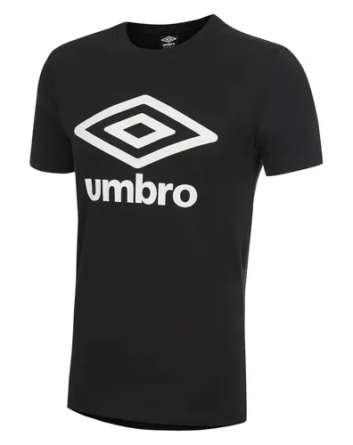 umbro Freizeit-Tshirt Big Logo (Baumwolle) 2021 schwarz Herren, Größe: M