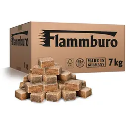 Ökologische Anzündwürfel - 7 kg - Brennstoffe: FSC®-zertifizierte Anzündwürfel aus 100 % nachwachsenden Rohstoffen, geruchsarm und umweltfreundlich, ideal für Grill, Kamin und Ofen.