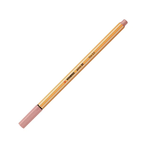Fineliner - STABILO point 88 - Einzelstift - rouge,