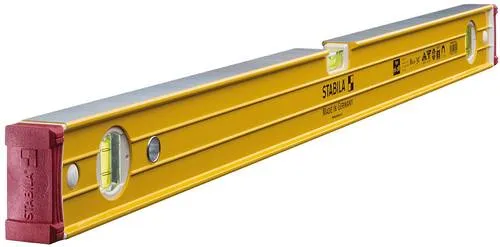 Stabila Type 96-2M 15854 Wasserwaage 81cm - Wasserwaage mit extrastarkem Magnetsystem für freie Hände beim Ausrichten. Robust mit stoßdämpfenden Endkappen und Langzeitpräzision dank STABILA Einbautechnologie.