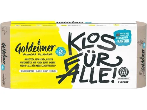 Toilettenpapier von Goldeimer