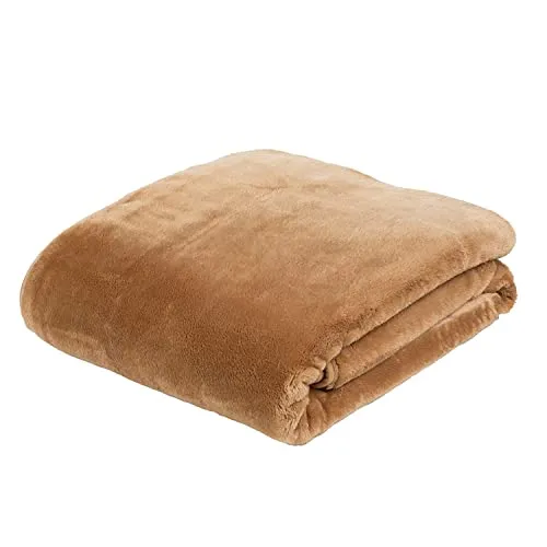 Wohndecke Premium Cashmere Feeling von Gözze in orange von Gözze