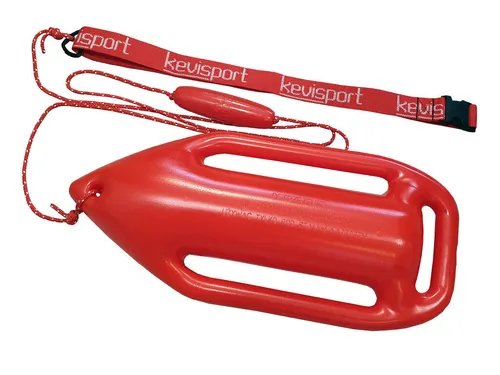 Boje Schwimmboje Baywatch 51cm - Schwimmhilfe für Kinder bis 30kg, ideal zum Schwimmenlernen mit hoher Sichtbarkeit und langlebigem Polyethylen. Ausgestattet mit 3 Griffen für optimale Handhabung und minimalem Wasserwiderstand.