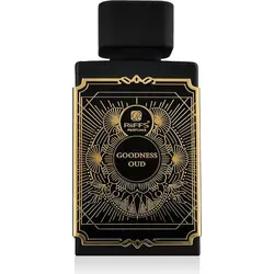 Riiffs Goodness Oud EDP 100 ml - Unisex Duft mit traditionellen Oud-Noten und modernen Akzenten, langanhaltend und ideal für jeden Anlass. Eleganter 100-ml-Flakon, perfekt als Geschenk.