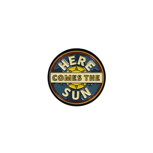The Beatles Here Comes The Sun Pin Badge One Size