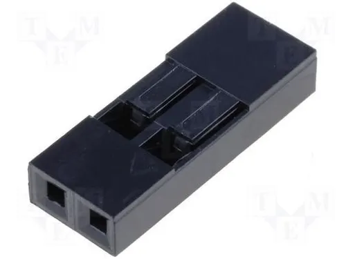 Stück Pinheader Buchsenstecker Raster 2,54mm einreihig 2-polig 50