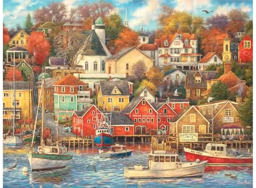 Anatolian Puzzle 4000 pièces : Bon Temps sur le Port