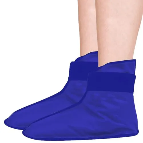 newgen medicals Kühlende Gel-Schuhe: 2er-Set für entspannende Anwendungen