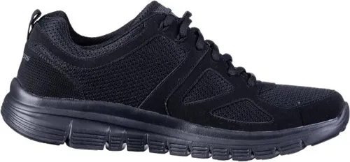 Skechers BURNS AGOURA Sneaker - Sneaker in Größe 43 EU, schwarz, ideal für den Alltag mit bequemem Textil-Obermaterial und rutschfester Gummi-Sohle für optimalen Halt.
