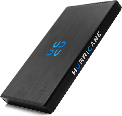 Hurricane GD25612 Externe Festplatte 640GB USB 3.0 - Tragbare externe Festplatte mit 640GB Speicher und USB 3.0 für schnelle Datenübertragungen. Kompakt und robust im modernen Design, ideal für PC, Mac, PS4, PS5 und Xbox.