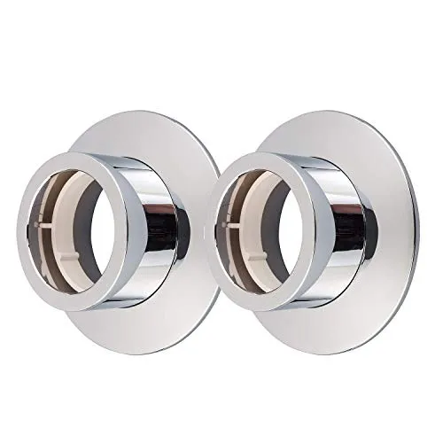 Chromabdeckung Messkapselwasserzähler Universal Doppelpack