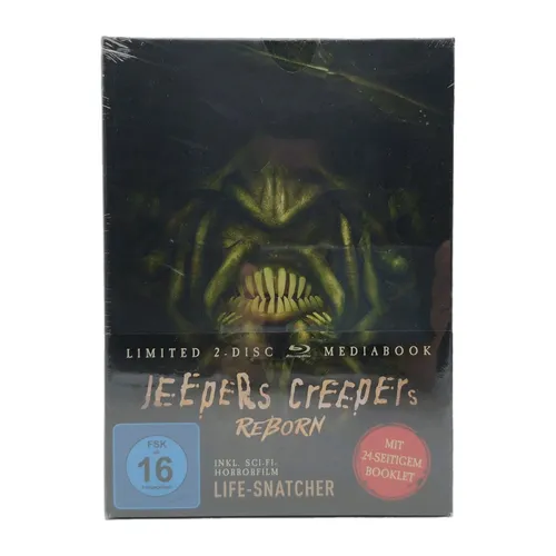 Jeepers Creepers Reborn + Life-Snatcher Limited 2 Disc Mediabook Blu-ray - NEU