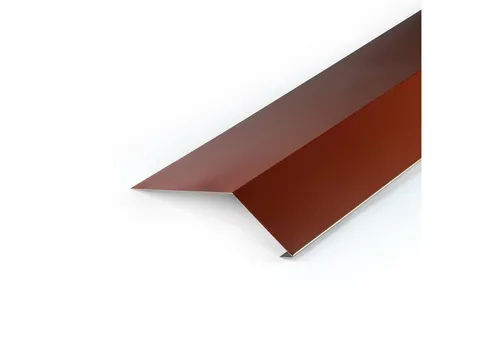 DQ-PP Traufblech DQ-PP Rinneneinhang STANDARD (120x70x10mm), 1m, Aluminium Traufblech, Obere Rinnenleiste, Für Dachrinnen
