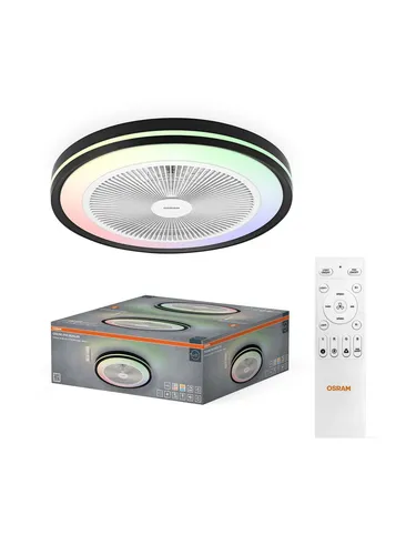 OSRAM Deckenventilator Murlan 490mm mit RGB-Beleuchtung und Fernbedienung