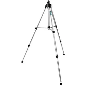 Makita Baustativ TK0LM4001F – Flexibles Messgerät-Stativ - Messgeräte-Stativ für Nivelliergeräte und Laser, Höhenverstellbar von 68 bis 180 cm, robustes Aluminium und rutschfeste Füße für optimale Stabilität.