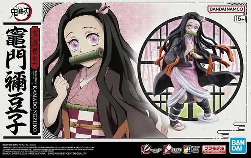 BANDAI SPIRITS Bandai Hobby - Demon Slayer Kimetsu no Yaiba - Kamado Nezuko Modellbausatz - Figur-Modellbausätze, detaillierter Modellbausatz mit authentischem Kimono und lebensechten Gesichtsausdrücken, ideal für Sammler und Fans der Serie.