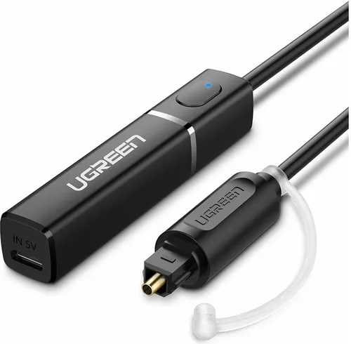 Ugreen Audio Adapter Transmitter (Sender Empfänger) (50213) - Bluetooth-Adapter für kabellose Audioübertragung, vielseitig einsetzbar und einfach zu bedienen