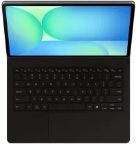 Samsung Book Cover Keyboard für TAB S10 FE+ schwarz - Tastatur mit integriertem Schutzcover, bietet komfortables Tippen und schützt Ihr Tablet gleichzeitig.