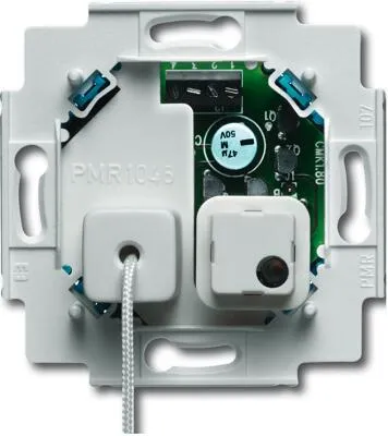 Busch-Jaeger 1520/1 UKZ-101 Signaltaster-Einsatz - Smart Home Signaltaster für Alarmmeldungen, ideal für Behinderten-WCs. Mit beruhigendem Licht und Kontrollanzeige, individuell anpassbar durch auswechselbare Inlays.