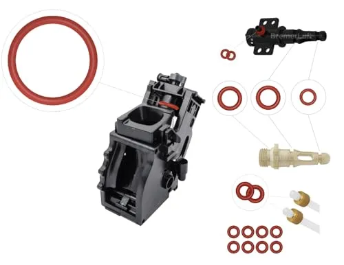 Dichtungen O-Ring Wartungssatz für Supportventil Auslaufventil Auslaufstutzen kompatibel mit Philips Saeco Spidem Gaggia 14 x