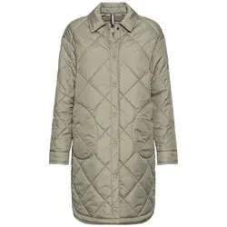 camel active Damen Steppmantel aus recyceltem Polyester - Funktionsjacke aus GRS zertifiziertem Polyester, winddicht und wasserabweisend, ideal für umweltbewusste Modebewusste.