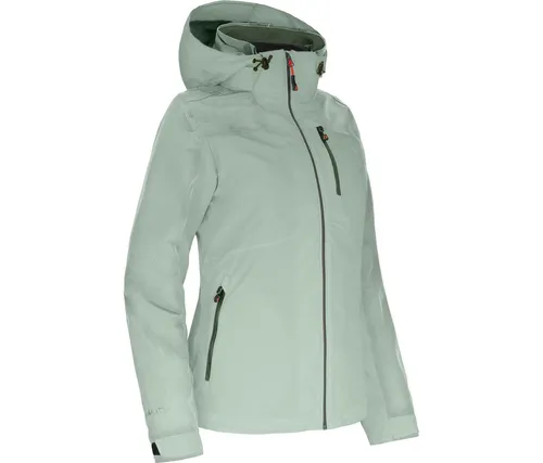 Bergson Regenjacke KURRIKA Doppeljacke Damen Regenjacke, Fleece Innenjacke, 20000 mm Wassersäule, Normalgröß