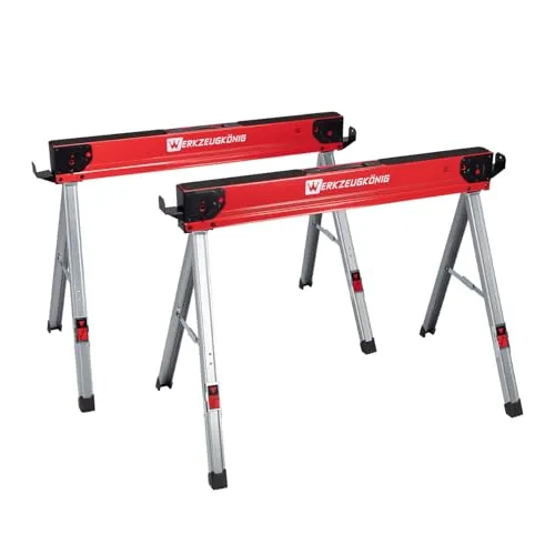 Werkzeugkönig Heavy Duty Arbeitsbock 2 Stück