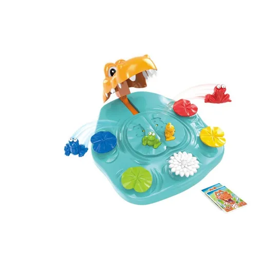 JollyPlay Krokodilspiel – schnelles Reaktionsspiel für 2–4 Spieler