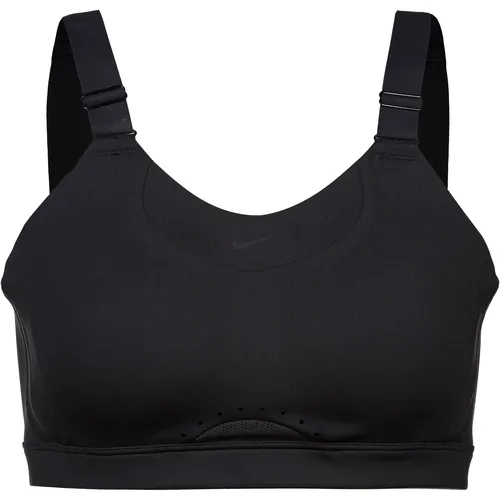 Nike ALPHA BH Damen - Starker Halt in Schwarz, Größe S - Sport-BH mit feuchtigkeitsableitender Dri-FIT-Technologie und strategischen Belüftungszonen für optimale Ventilation während des Sports.