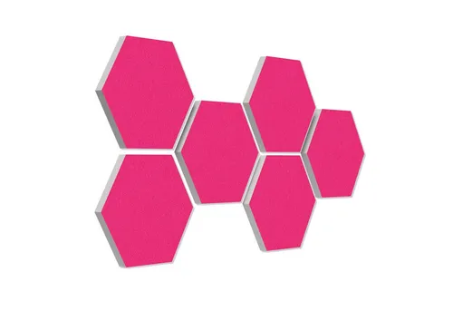 platino24 Akustikplatte 6 Absorber Wabenform Basic aus Basotect ® G+