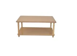 moebel-direkt-online Couchtisch Martha, gedrechselte Holzbeine