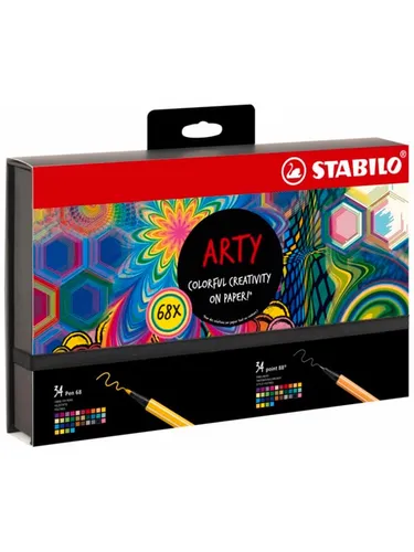 ARTY Kreativ-Set 68 Stifte: Point 88 & Pen 68