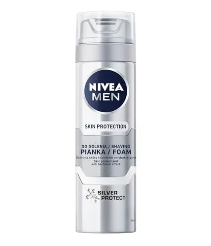 Produktbild NIVEA NIVEA MEN Silver Protect Rasierschaum 200 ml