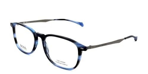 Brillen Hugo Boss BOSS 1095 38I BLUE HORN 55/19/ MAN von HUGO BOSS