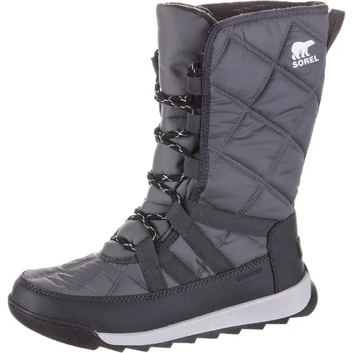 Sorel WHITNEY II TALL LACE WP Stiefel Damen - Größe 38 in quarry - Wasserdichter und wärmender Wanderschuh mit Microfleece-Futter und EVA-Fußbett für optimalen Komfort bei kaltem Wetter.