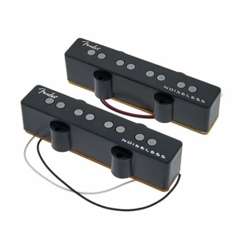 Noiseless Gen4 Jazz Bass Set von Fender - Hochwertiges Gitarrenzubehör für Bassisten, mit Single Coil Bauform für klaren Klang. Ideal für professionelle Auftritte und Studioaufnahmen.