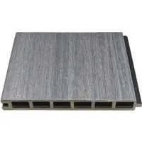 Produktbild T&J Elskop-Serie WPC-Steckzaunsystem Grau 20 x 150 x 1790 mm