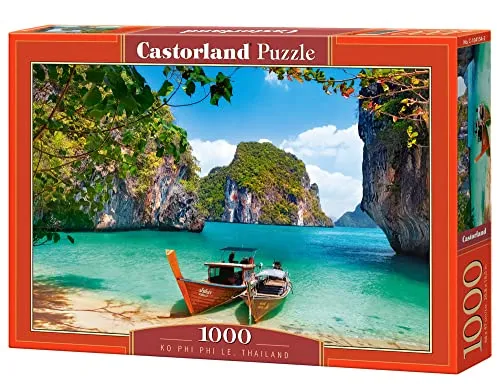 Castorland C-104154-2 Ko Phi Le, Thailand, 1000 Teil Puzzle, bunt