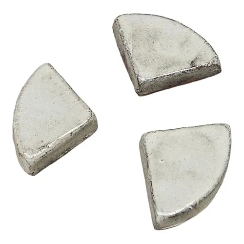 Teramico Untersetzer Füße für Blumentöpfe/Pflanzgefäße Blau Anthrazit Weiß Steinzeug glasiert -absolut frostfest- (3er, Grau-Weiß)