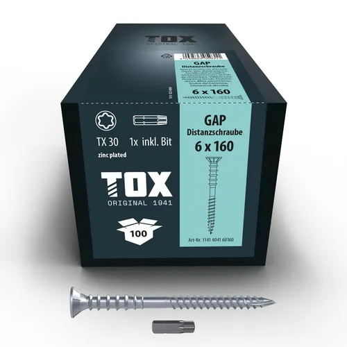 TOX GAP 6,0 x 160 Schrauben von TOX