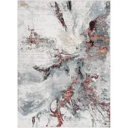 Livabliss Teppich NEW YORK, rechteckig, 120x170 cm in grau von LIVABLISS