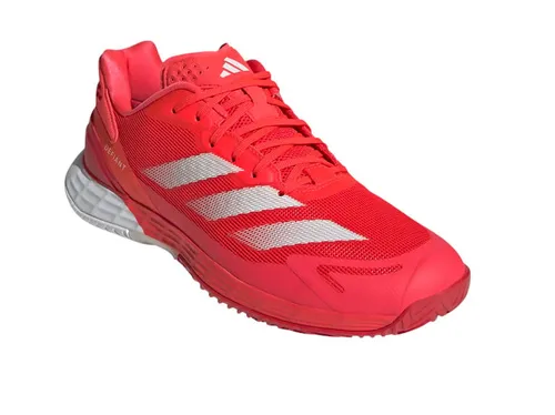 adidas Performance Tennisschuhe Defiant Speed 2 Allcourt 2025 rot für Herren - Leichte Sportschuhe mit Lightstrike Dämpfung für optimale Beweglichkeit. Atmungsaktives Mesh-Obermaterial und recycelte Materialien sorgen für Komfort und Umweltbewusstsein.