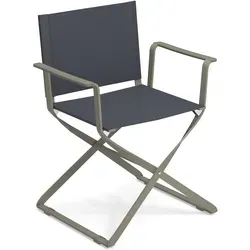Emu Ciak Regiestuhl Aluminium Grau - Grau von EMU
