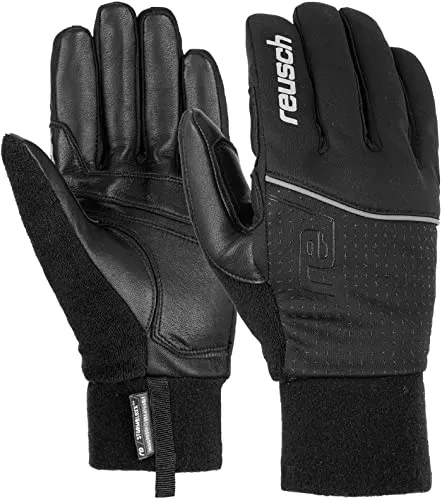 Reusch Herren Handschuhe Roald STORMBLOXX Handschuhe, Black/Silver, 7, 6006111